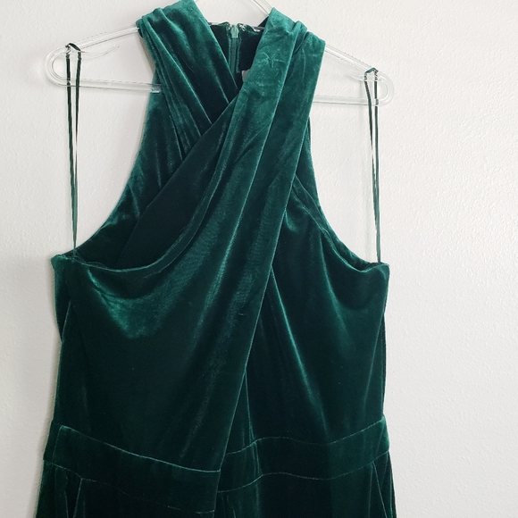 Baltic Born Cleopatra Crushed Velvet Jumpsuit - Picture 3 of 8